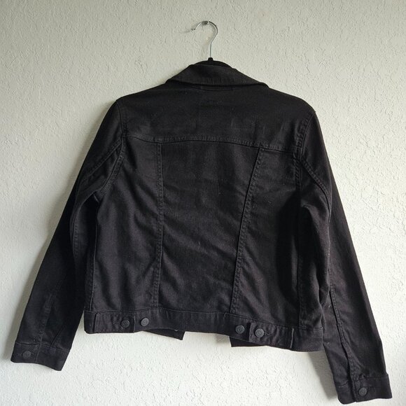 Levi's black denim jacket - Picture 2 of 3